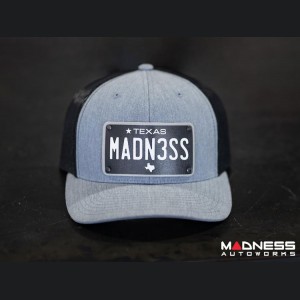 Cap - Trucker Style - w/ Texas Black Plate + MADN3SS 