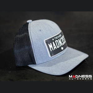 Cap - Trucker Style - w/ Texas Black Plate + MADN3SS 