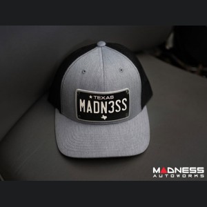 Cap - Trucker Style - w/ Texas Black Plate + MADN3SS 