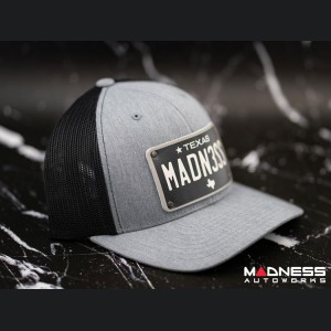 Cap - Trucker Style - w/ Texas Black Plate + MADN3SS 