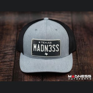 Cap - Trucker Style - w/ Texas Black Plate + MADN3SS 