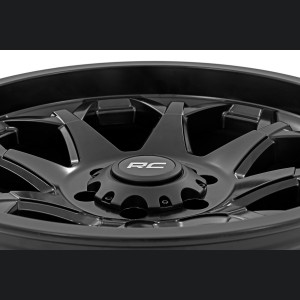 Custom Wheel 80 Series - One-Piece - Semi Gloss Black | 20x10 | 6x5.5 | -25mm - Rough Country 