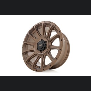 Custom Wheel 90 Series Wheel - One-Piece - Bronze | 18x9 | 5x5.0 | -12mm - Rough Country