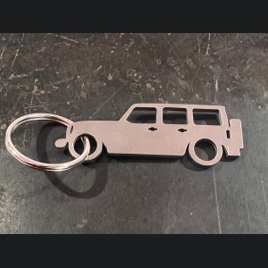 Keychain - Jeep Wrangler Silhouette