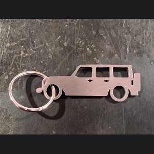 Keychain - Jeep Wrangler Silhouette