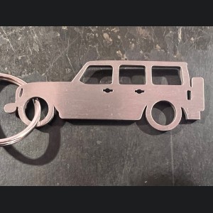 Keychain - Jeep Wrangler Silhouette