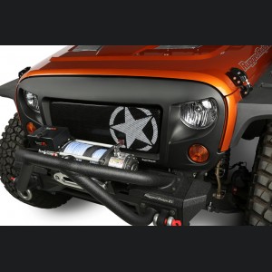 Jeep Wrangler JK Custom Grille - Spartan Series