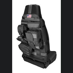 Jeep Wrangler Cargo Front Seat Cover - Black