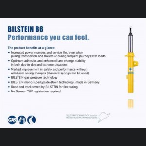 FIAT 500X Strut - Front Left - Bilstein - B6 - FWD