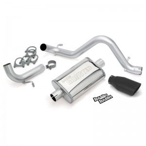 Jeep Wrangler JK - GBE Monster Exhaust Black Tip