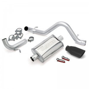 Jeep Wrangler JK - GBE Monster Exhaust Black Tip