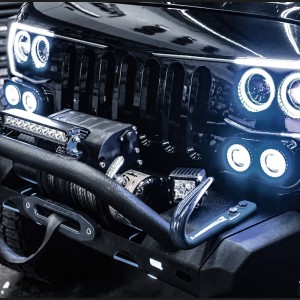 Jeep Wrangler JK - ORL Vector Grille Lights