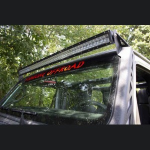 Jeep Gladiator Lighting Upgrade - Windshiled Light Bar Bracket for 52" Lights