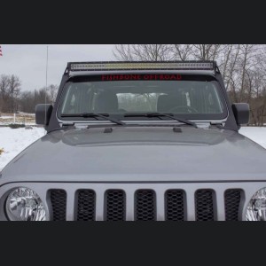 Jeep Gladiator Lighting Upgrade - Windshiled Light Bar Bracket for 52" Lights