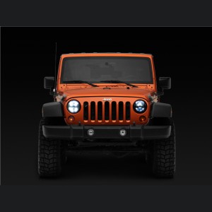 Jeep Wrangler JK - RAX LED Headlights