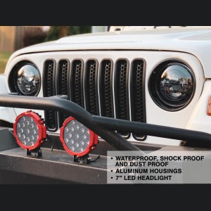 Jeep Wrangler JK - RAX LED Headlights