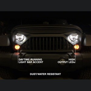 Jeep Wrangler JK - RAX LED Headlights