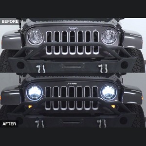 Jeep Wrangler JK - RAX LED Headlights