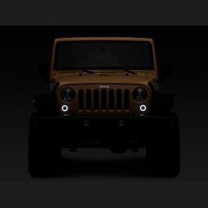 Jeep Wrangler JK - RAX LED Headlights