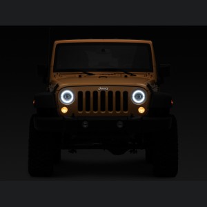 Jeep Wrangler JK - RAX LED Headlights