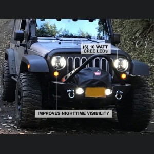 Jeep Wrangler JK - RAX LED Headlights