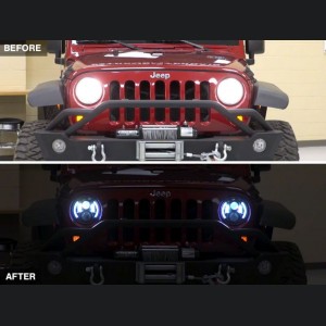 Jeep Wrangler JK - RAX LED Headlights