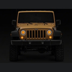 Jeep Wrangler JK - RAX LED Headlights