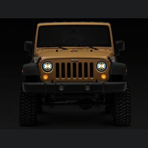 Jeep Wrangler JK - RAX LED Headlights