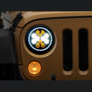 Jeep Wrangler JK - RAX LED Headlights