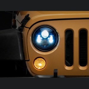 Jeep Wrangler JK - RAX LED Headlights