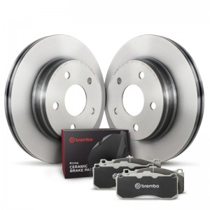 Jeep Wrangler JK - BRE UV Coated OE Equiv Rotors