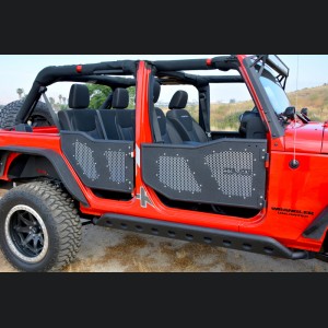 Jeep Wrangler JK - DVE Half Doors