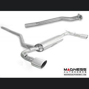 Jeep Renegade Performance Exhaust - Ragazzon - Top Line - Dual Exit / Dual Oval Tip - 2WD