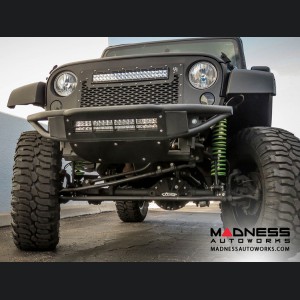 Jeep Wrangler JK Venom Front Bumper by Addictive Desert Designs - 2007+