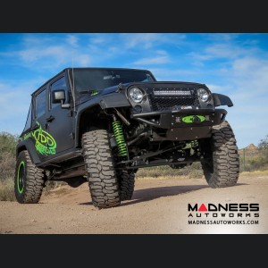 Jeep Wrangler JK Venom Front Bumper w/ Winch Mounts by Addictive Desert Designs - 2007+