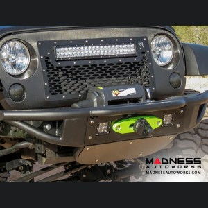 Jeep Wrangler JK Venom Front Bumper w/ Winch Mounts by Addictive Desert Designs - 2007+