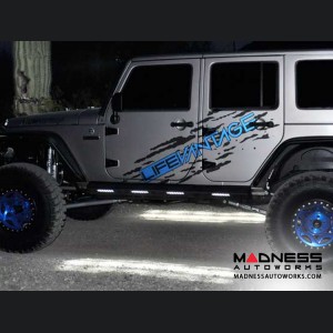 Jeep Wrangler JK Stealth Fighter Side Steps by Addictive Desert Designs - 4 Door - 2007+