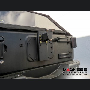 Jeep Wrangler JK Venom Tailgate Tire Carrier by Addictive Desert Designs - 2007+