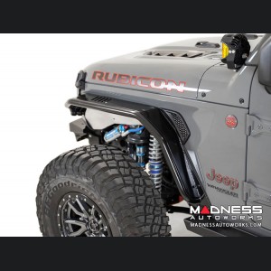 Jeep Wrangler JL Tube Fenders - Stealth Fighter - Front - with Turn Signal / Running Lights