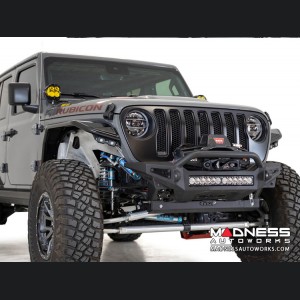 Jeep Wrangler JL Tube Fenders - Stealth Fighter - Front - w/o Turn Signal / Running Lights