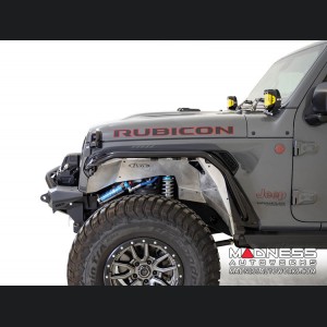 Jeep Wrangler JL Tube Fenders - Stealth Fighter - Front - w/o Turn Signal / Running Lights