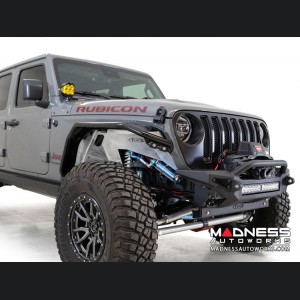 Jeep Wrangler JL Tube Fenders - Stealth Fighter - Front - w/o Turn Signal / Running Lights