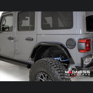 Jeep Wrangler JL Tube Fenders - Stealth Fighter - Rear