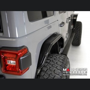 Jeep Wrangler JL Tube Fenders - Stealth Fighter - Rear