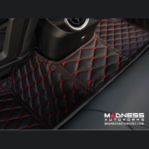 Jeep Renegade Floor Liner Set - Black w/ Red Stitching