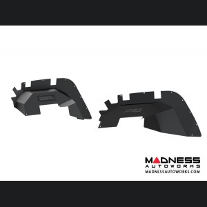 Jeep Wrangler JL Inner Fender Liners - Front - Carbide Black Powdercoat