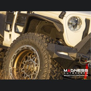 Jeep Wrangler JL Fender Flares - Front - Textured Black Powdercoat