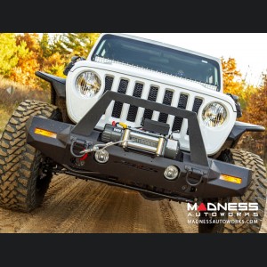 Jeep Wrangler JL Trailchaser Bumper - Front - Option 9 - Aluminum