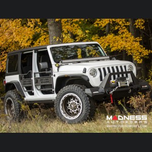 Jeep Wrangler JL Trailchaser Bumper - Front - Option 9 - Aluminum