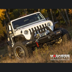 Jeep Wrangler JL Trailchaser Bumper - Front - Option 9 - Aluminum